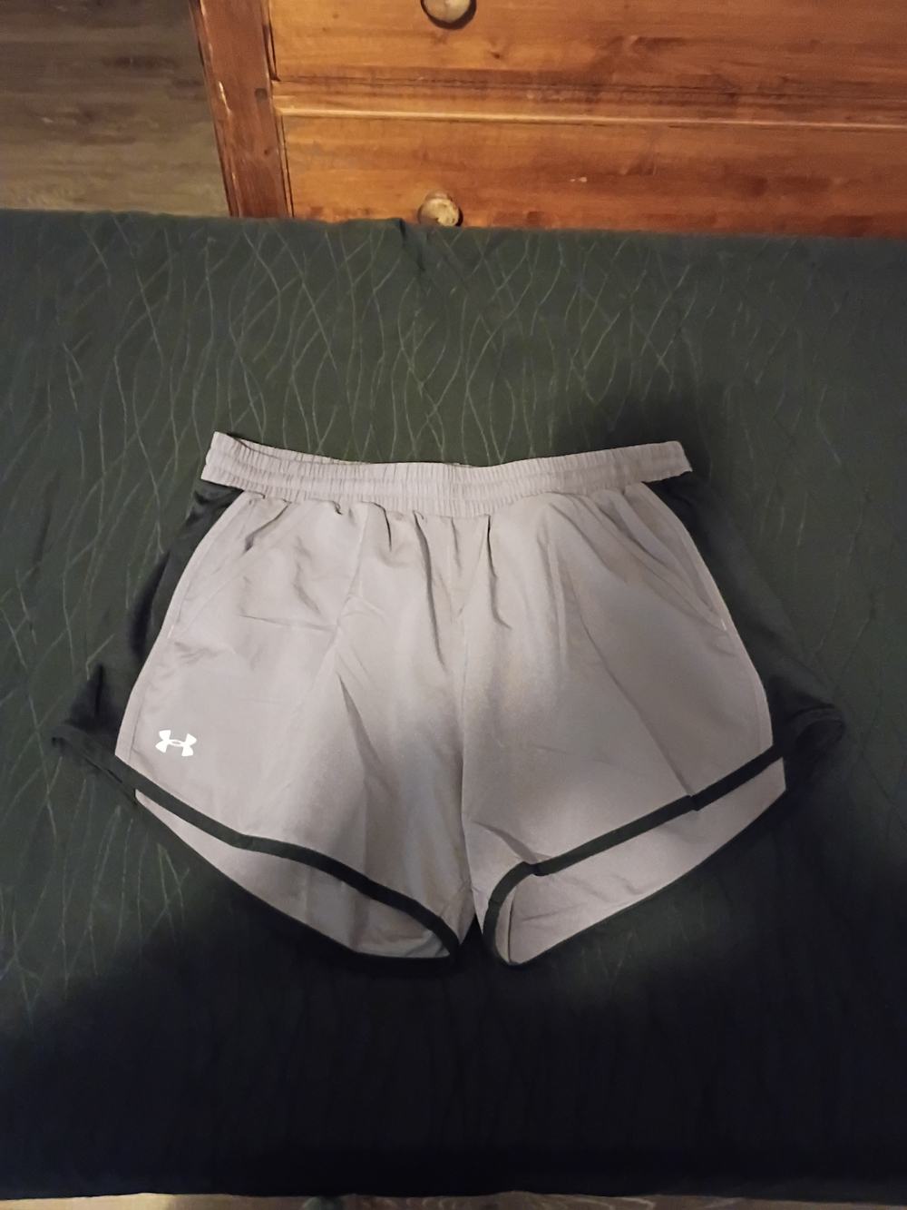 Under Armour Women's Gray Athletic Shorts